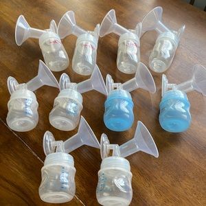 24MM SPECTRA FLANGES/BOTTLES LOT